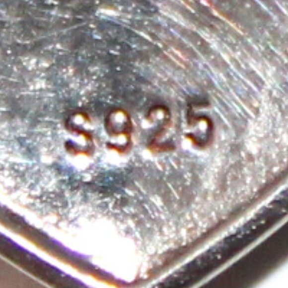 Sterling Silver Oxidized Heart Earrings - Picture 4 of 5